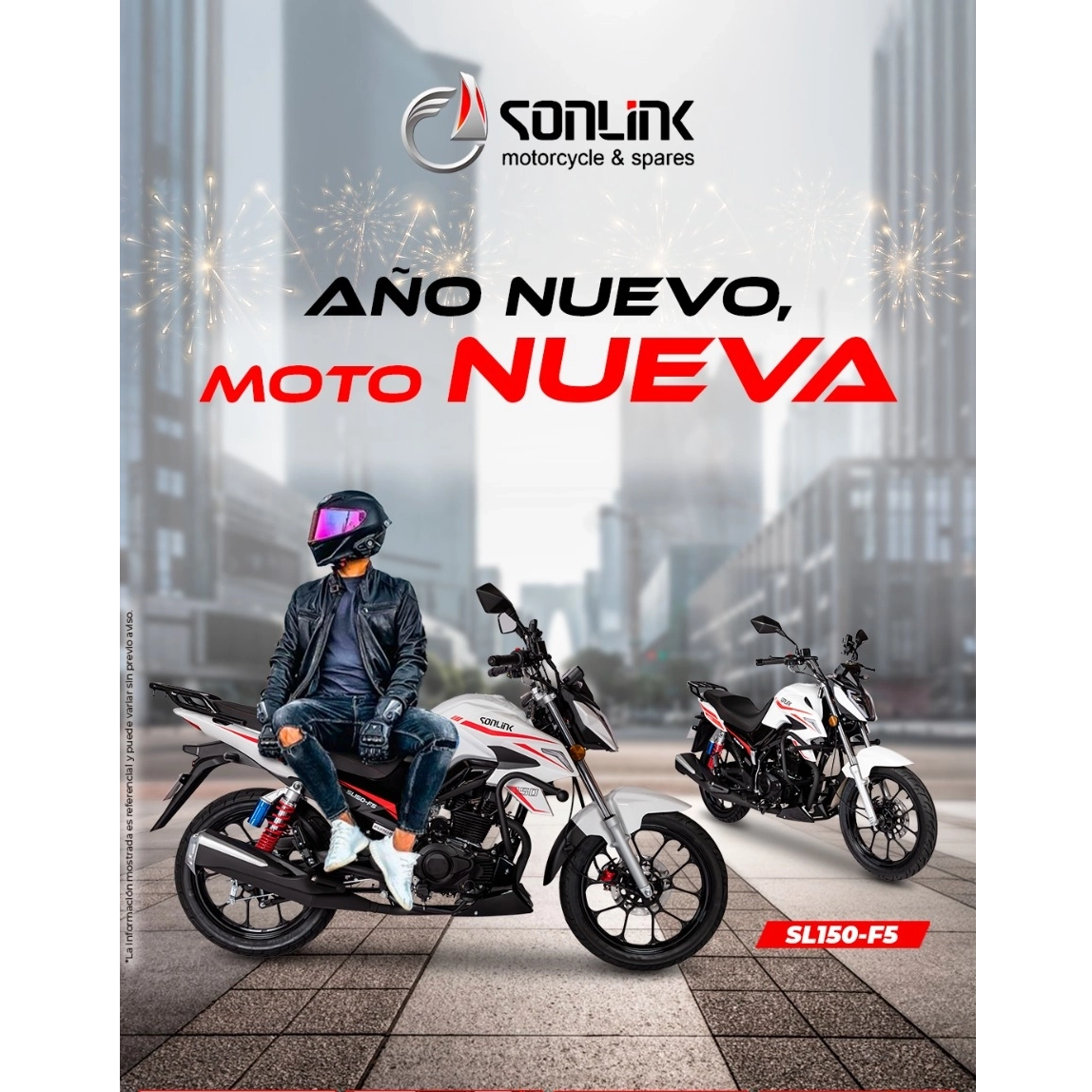 Año nuevo, nueva motocicleta!